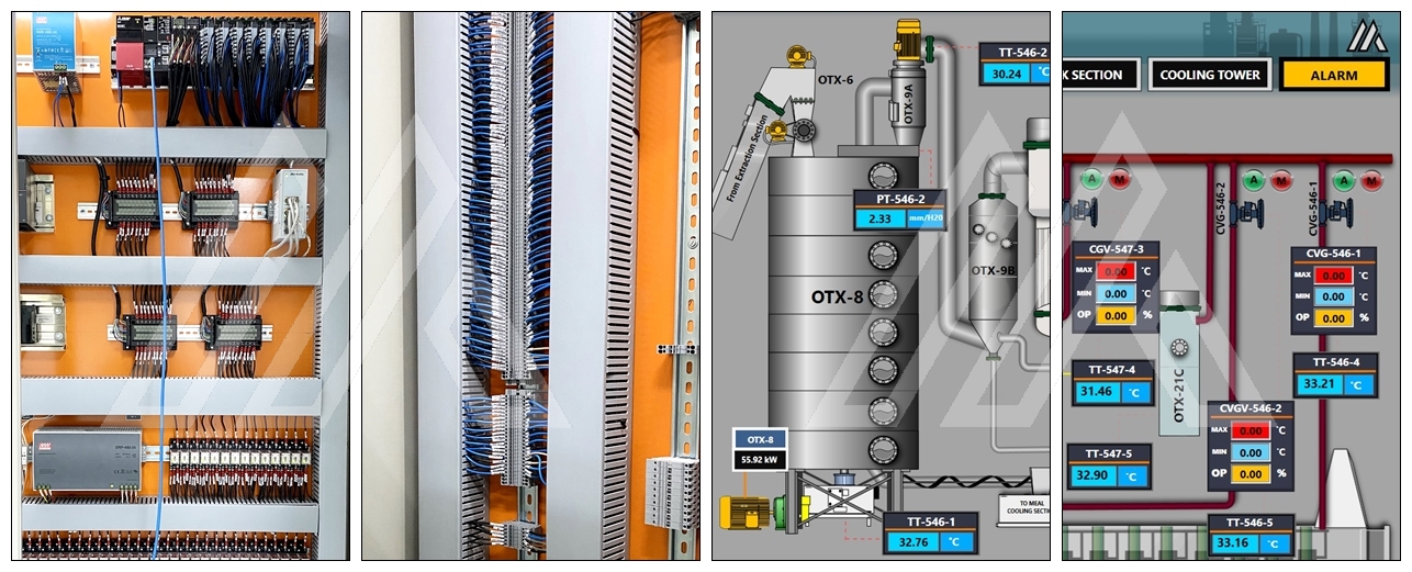 PLC-SCADA for Refinery Palm Oil Plant